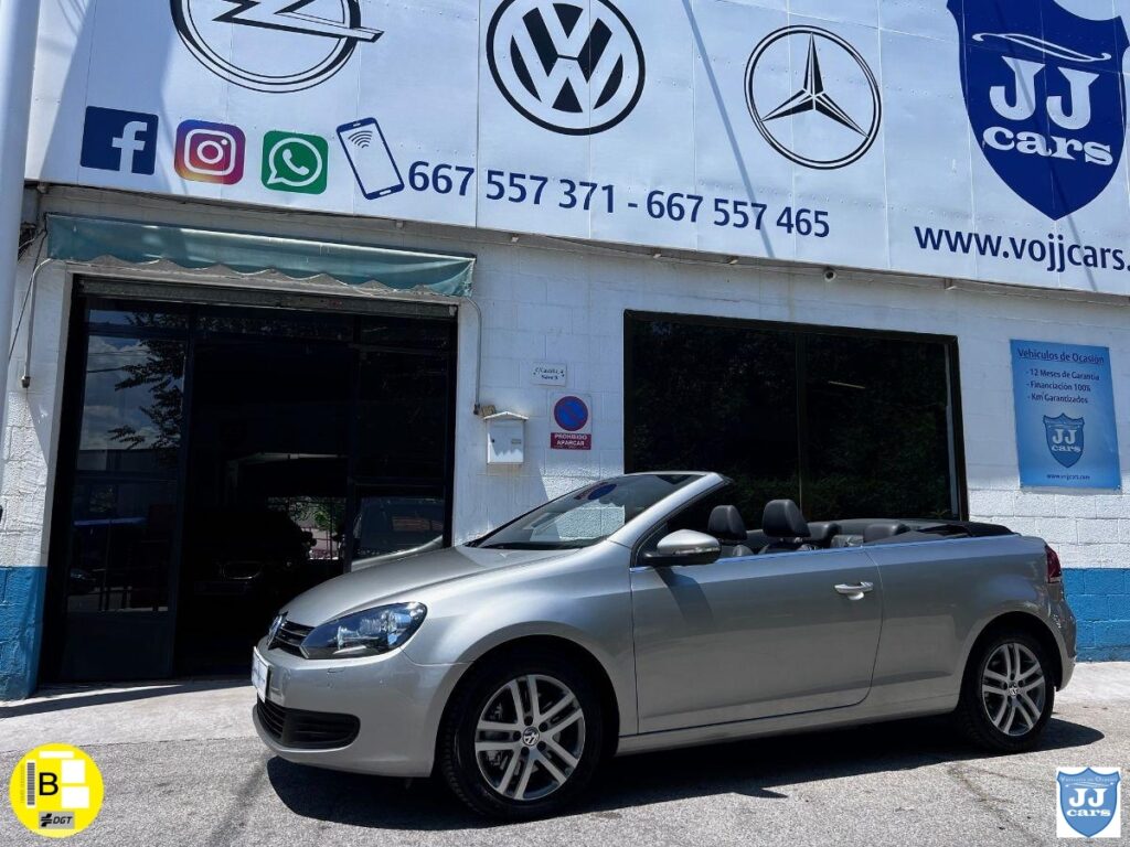VOLKSWAGEN – Golf –  Cabriolet 2.0 TDI BlueMotion Tech.